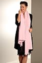 Pashmina Stola 100% Kaschmir rosé