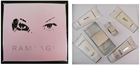 Rampage 6 Pieces Set: 3.0 Oz Eau De Parfum Spray + 1.0 Oz Shimmering Eau De Parfum Spray + 3.4 Oz Body Lotion + 3.4 Oz Shower Gel + 3.4 Oz Hand & Body Cream + 3.4 Oz Shimmering Body Lotion