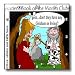 Londons Times Religion Heaven Hell Cartoons - Ancient Book-Of-The-Month Clubs - Wall Clocks