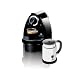 Nespresso Essenza C101 Espresso Maker with Aeroccino Milk Frother, Black