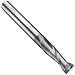 Niagara Cutter C230R Carbide Corner Radius End Mills, Inch, TiAlN Finish, Roughing and Finishing Cut, 30 Degree Helix, For Use With All Materials