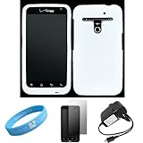 Flexible Frost White Silicone Skin Case for Verizon Wireless LG Revolution  ....