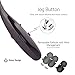 Bluetooth Headphones, Wireless Stereo Retractable Neckband Bluetooth Headset Earbud with Mic for iPhone Samsung LG Smartphones(Black)
