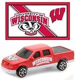 Ford F-150 with Sticker- University of Wisconsin Badgers