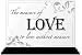 Love Inspirational Inspiration Glass Plaque Home Decoration Decor