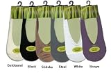Womens Premium Non-Skid Bamboo Hidden Shoe Liner Socks - 2 Pack - Size 9-11