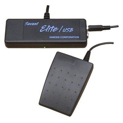 Kinesis Savant Elite Control Module with Single Action Foot Switch - Foot switch - 1 button(s) - PC