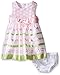 Bonnie Baby Baby Girls' Ribbon Dress and Panty, Pink, 3-6 Months