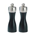 Peugeot Fidji 6 inch Black Matte Salt/Pepper Mill Set