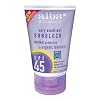Alba Botanica Pure Lavender SunBlock SPF 45,  Water Resistant, 4-Ounce Tube (Pack of 2)