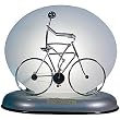Motion Lamp with Solar Panel Biker