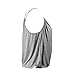 Missord Sexy V Neck Strappy Loose T-shirt Tank Top Vest Blouses