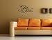GIVE THANKS Vinyl wall lettering stickers quotes and sayings home art decor decal