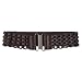 Girls' Disney Alex Russo Brown Wide Stretch Belt OSFM