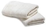  : Pinzon Bamboo Cotton 2-Pack Washcloths, Ecru