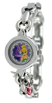 Disney #41484 Women's Tinkerbell Charm Bracelet Watch