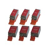 41sByOYHkVL. SL160  D@J 6 Pack BCI 15 BLACK+COLOR Ink for CANON i70 i80 Printer