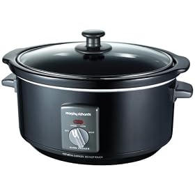 Morphy Richards 48721 Slow Cooker, 3.5L (Black)