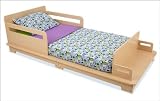 KidKraft Modern Toddler Bed Cot w/ Bench 86921
