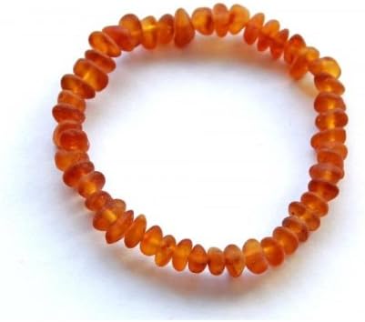Bouncy Baby BoutiqueTM - AB15 - Adult Raw Honey Certified Authentic Baltic Amber HEALING Bracelet
