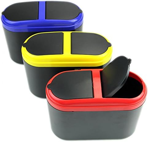 Car Mini Trash Rubbish Can Be Hung in Proper Location in the Car / Garbage Dust Dustbin Box Case Holder Bin Hook#color: Send By Random#