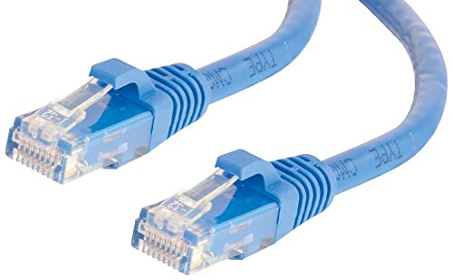 C2G / Cables To Go 27144 Cat6 Snagless Unshielded (UTP) Network Patch Cable, Blue (14 Feet/4.26 Meters)