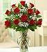 Valentine's Day Flowers by 1-800-Flowers - Rose Elegance Premium Long Stem Red Roses - One Dozen Red Roses Valentine's Day Flowers by 1-800-Flowers - Rose Elegance Premium Long Stem Red Roses - One Dozen Red Roses