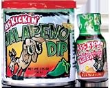 Ass Kickin' Jalapeño Dip - Mix our Ass Kickin' Jalapeño Dip with sour cream and mayonnaise. Comes with a FREE mini Wasabi hot sauce bottle to spice up as desired!