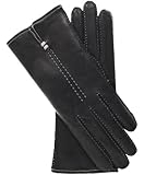 Fratelli Orsini Women's Handsewn Italian Cashmere Lined Leather Gloves