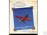Sky's the Limit #7 stinson Reliant AUTOGRAPHED 2003 hallmark ornament