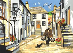 Childrens Toyshop  Toys : Senior Paint By Numbers - Fishing Village PL66