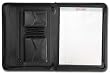 Black Split-Grain Enhanced Zip-Around Portfolio