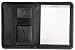 Black Split-Grain Enhanced Zip-Around Portfolio