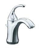 KOHLER K-10215-4-CP Forte Single Control Lavatory Faucet, Polished Chrome