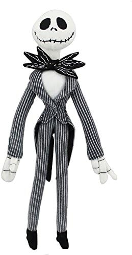 Set of 2 From the Nightmare Before Christmas Jack Sally Necklace Jack Plush Doll Toy Handmade