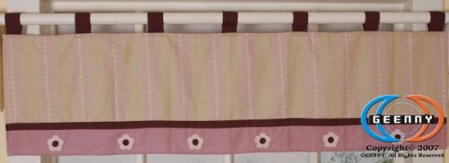 GEENNY Window Valance For Boutique Baby Girl Artist 13 PCS Crib Bedding Set