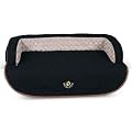 Scruffs Black Wilton Sofa Dog Bed Large