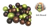 Review CMI  / Pack of 27 Shatterproof Kiwi, Mocha & Chocolate Christmas Ball Ornaments