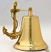 6" Navy Bell & Anchor: Nautical Home Ship Boat