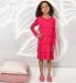 Info/Buy Girls' Limited Long Sleeve Ruffle Dress