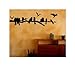 BERRYZILLA Tree Branch Flock of Birds Decal Cute Wall Art Home Decor Vinyl Sticker Large