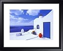 Framed Posters: Georges Meis - Greek Isles Framed Art Print (45 x 55 cm)