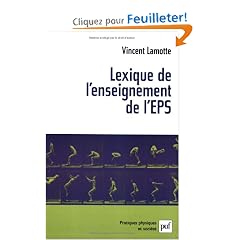 Lexique de l'enseignement de l'�ducation physique et sportive