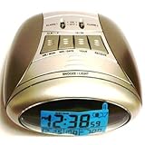 Sharp Tech Radio Controlled Atomic Dual Alarm Clock