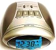 Sharp Tech Radio Controlled Atomic Dual Alarm Clock