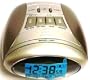 Sharp Tech Radio Controlled Atomic Dual Alarm Clock