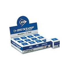 DUNLOP Max Squashb�lle - 12 Dutzend