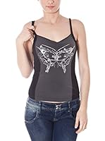 DATCH Top (Negro / Gris)