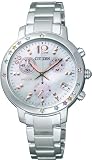 CITIZEN (シチズン) 腕時計 Wicca ウィッカ Eco-Drive エコ・ドライブ 10th Anniversary Lucky 7 colors ☆ 限定モデル クロノグラフ NA15-1663F レディースの画像