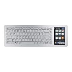 Asus EK1542 EeeKeyboard PC mit 12,7 cm (5 Zoll)  Display (Intel Atom N270, 1,6GHz, 1GB RAM, 16GB HDD, Intel GMA950, Win XP Home) silber
